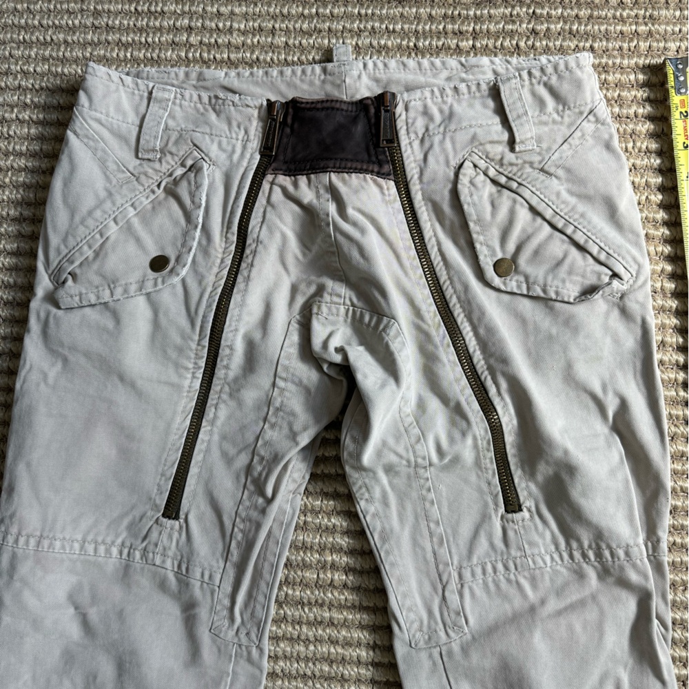 🔎 🔥 RARE DSQUARED2 biker moto pants sexy cool hip very rare